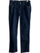 7 For All Mankind Size 28 Blue Cotton Blend Denim Dark Wash Straight Leg Jeans Blue / 28