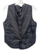 Eileen Fisher Size M Dark Gray Nylon Sleeveless Quilted Polyester Fill Vest Dark Gray / M