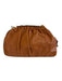 Marc Jacobs Tan & Brown Leather Zip Close Tortoise detail Pleated Accordian Bag Tan & Brown / Medium