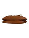 Marc Jacobs Tan & Brown Leather Zip Close Tortoise detail Pleated Accordian Bag Tan & Brown / Medium