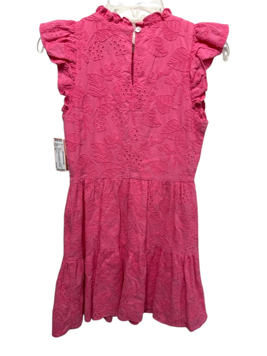 Willa Story Size XS Pink Cotton Keyhole Back Sleeveless Mini Zip Close Dress Pink / XS
