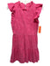 Willa Story Size XS Pink Cotton Keyhole Back Sleeveless Mini Zip Close Dress Pink / XS