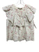 Sea New York Size 0 White & Pink Cotton Round Neck Sleeveless Floral Eyelet Top White & Pink / 0