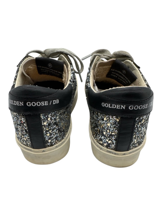 Golden Goose Shoe Size 36 Grey, Black & Multi Leather & Synthetic Lace Up Shoes Grey, Black & Multi / 36