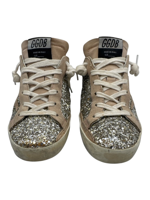 Golden Goose Shoe Size 36 Beige & Multi Leather & Synthetic Lace Up Shoes Beige & Multi / 36