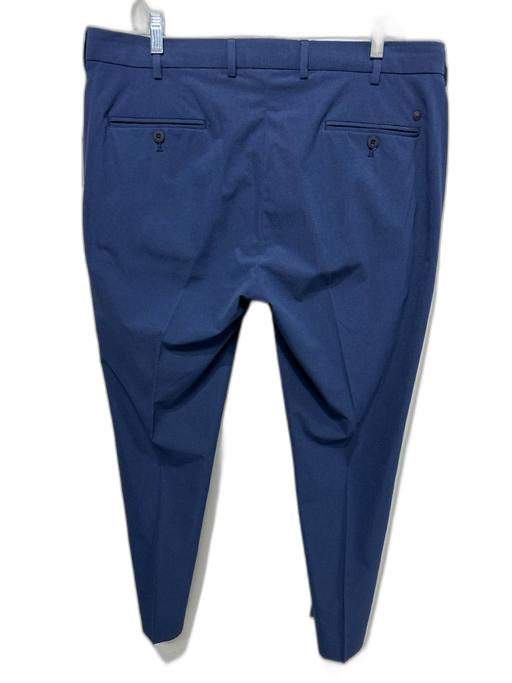 Peter Millar Size 36 Blue Synthetic Solid Khakis Men's Pants Blue / 36