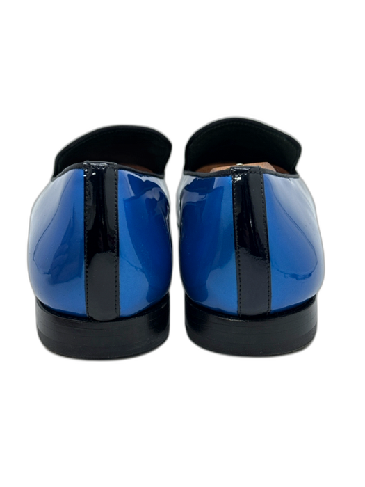 Mezlan Shoe Size 10 AS IS Blue Leather Men's Shoes Blue / 10