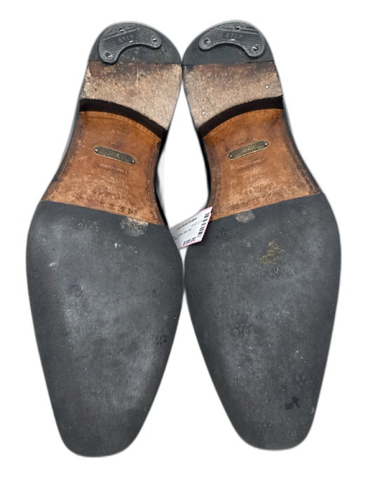 Mezlan Shoe Size 11 AS IS Black Leather Solid Men's Shoes Black / 11