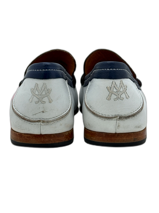 Mezlan Shoe Size 10 AS IS White & Brown Leather Men's Shoes White & Brown / 10