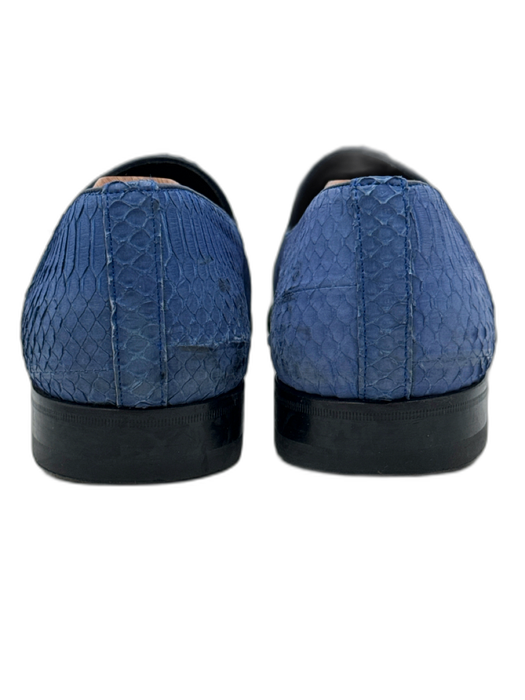 Mezlan Shoe Size 10 Blue Tassel Detail Men's Shoes Blue / 10