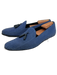 Mezlan Shoe Size 10 Blue Tassel Detail Men's Shoes Blue / 10