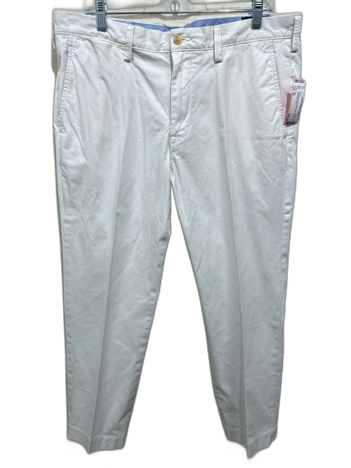 Polo Size 36 Light Beige Cotton Solid Khakis Men's Pants Light Beige / 36