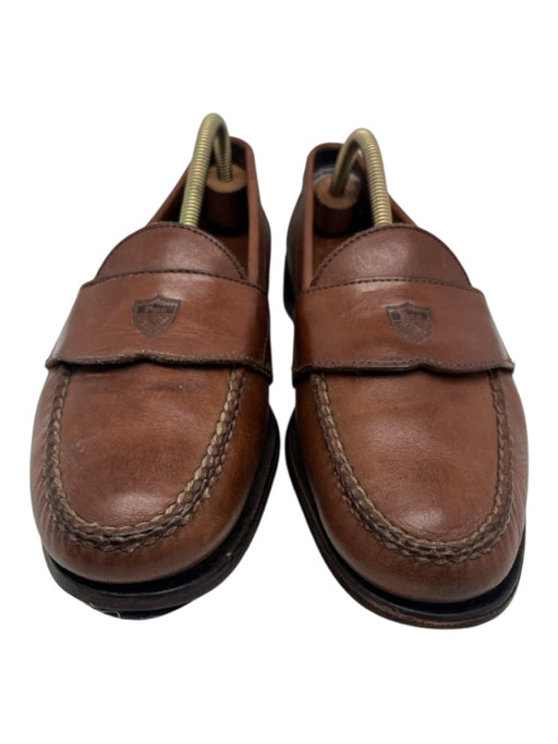 Polo Shoe Size Est 10 Brown Leather Solid Dress Men's Shoes Brown / Est 10