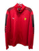 Puma Size XL Red Synthetic Solid Zip UP Men's Jacket Red / XL
