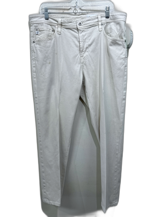 AG Size 36 Khaki Cotton Solid Zip Fly Men's Pants Khaki / 36