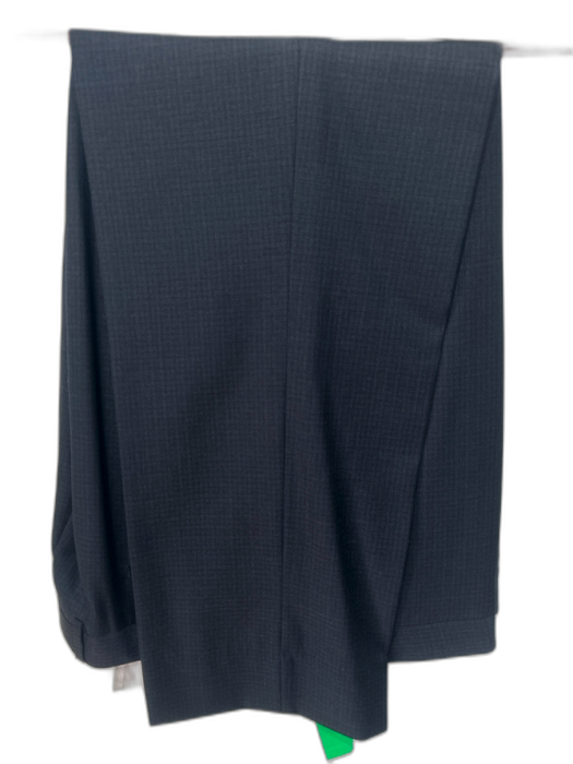 Canali Gray & Blue Wool Plaid 2 Button Men's Suit Gray & Blue / 60