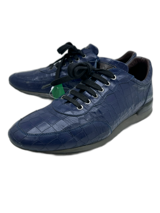 Mezlan Shoe Size 10.5 Blue Low Top Men's Shoes Blue / 10.5