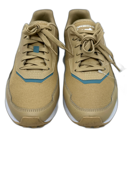 Porsche Shoe Size 9.5 Tan Leather Solid Sneaker Men's Shoes Tan / 9.5