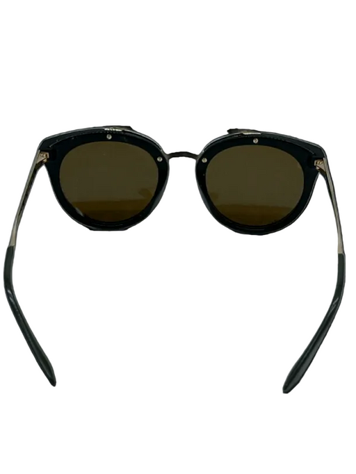 Prada AS IS black & gold Plastic Men's Sunglasses black & gold
