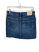 Everlane Size 28 Dark Wash Cotton Raw Hem Mini Pockets Skirt Dark Wash / 28