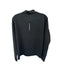 Nike Black Polyester Blend Georgia Quarter Zip Athletic Men's Pullover Black / M