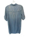 Cloth & Stone Size XS Light Wash Tencel Lyocell Gold Accents Polka Dot Dress Light Wash / XS