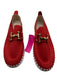 Ilse Jacobsen Shoe Size 38 Red & White Gold Hardware Slip On Loafers Red & White / 38