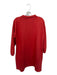 Jude Connally Size M Burnt Orange Polyester Suede Pockets Long Sleeve Dress Burnt Orange / M