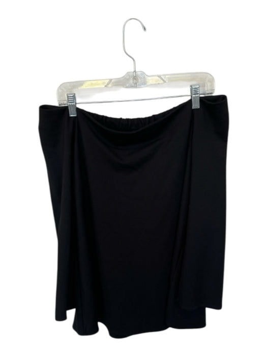 Tuckernuck Size M Black Rayon Off Shoulder Long Sleeve Elastic Back Top Black / M