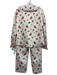 Hill House Size S White & Multi Polyester Elastic & Drawstring Waist Pant Set White & Multi / S