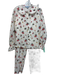 Hill House Size S White & Multi Polyester Elastic & Drawstring Waist Pant Set White & Multi / S