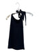 Michael Stars Size One Size Black Cotton Blend Halter Top Tie Neck Top Black / One Size