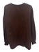 Lululemon Size Est L Dark Red Cotton Blend Solid Sweatshirt Long Sleeve Shirt Dark Red / Est L