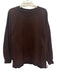 Lululemon Size Est L Dark Red Cotton Blend Solid Sweatshirt Long Sleeve Shirt Dark Red / Est L