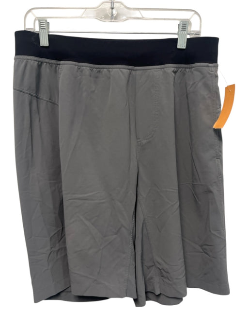 Lululemon Size Est L Gray Synthetic Solid Athletic Men's Shorts Gray / Est L