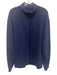 Lululemon Size Est XL Dark Blue Cotton Blend Solid Quarter Zip Long Sleeve Shirt Dark Blue / Est XL