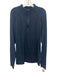 Lululemon Size Est L Blue Synthetic Solid Athletic Quarter Zip Long Sleeve Shirt Blue / Est L