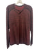 Lululemon Size Est M Red & Black Synthetic Heathered Athletic Long Sleeve Shirt Red & Black / Est M
