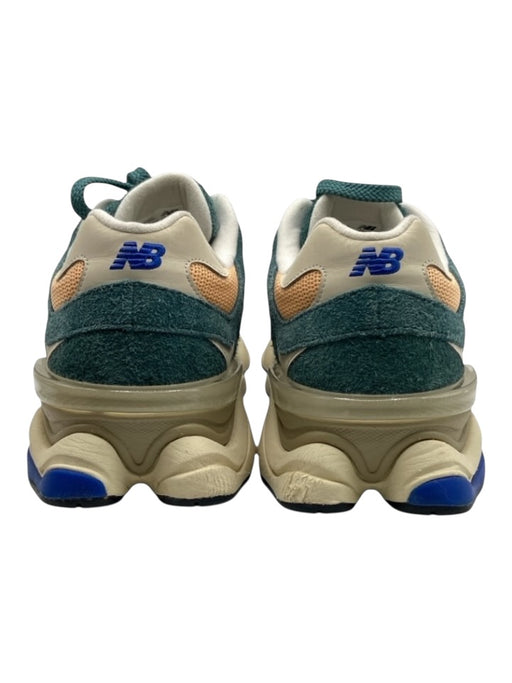 New Balance Shoe Size 9 Green & Orange Synthetic Solid Sneaker Men's Shoes Green & Orange / 9