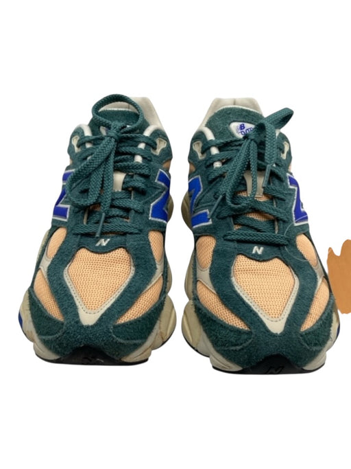 New Balance Shoe Size 9 Green & Orange Synthetic Solid Sneaker Men's Shoes Green & Orange / 9