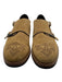 Martin Dingman Shoe Size 9.5 Beige Suede Solid Double Monk Strap Dress Shoes Beige / 9.5