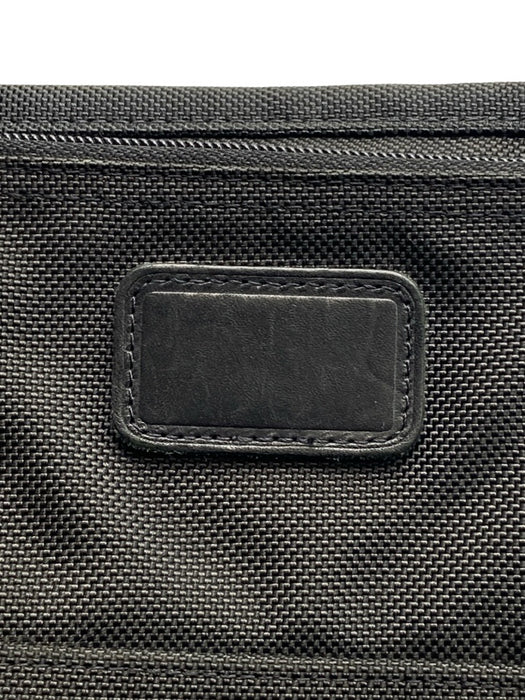 Tumi Black Canvas Solid Satchel Men's Bag Black