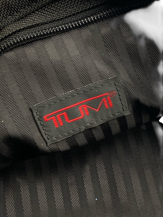 Tumi Black Canvas Solid Satchel Men's Bag Black