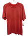 Lululemon Size XL Red Synthetic Heathered Athletic T Shirt Men's Short Sleeve Red / XL