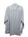 David Donahue Size 18.5 White & Blue Cotton Plaid Button up Long Sleeve Shirt White & Blue / 18.5