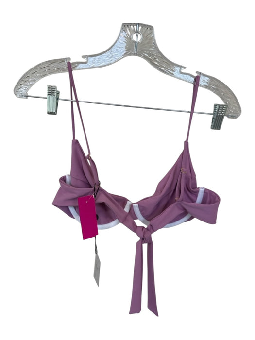 Skatie Brand Size L/XL Purple Recycled Polyester Blend Cheeky Bikini Swimsuit Purple / L/XL