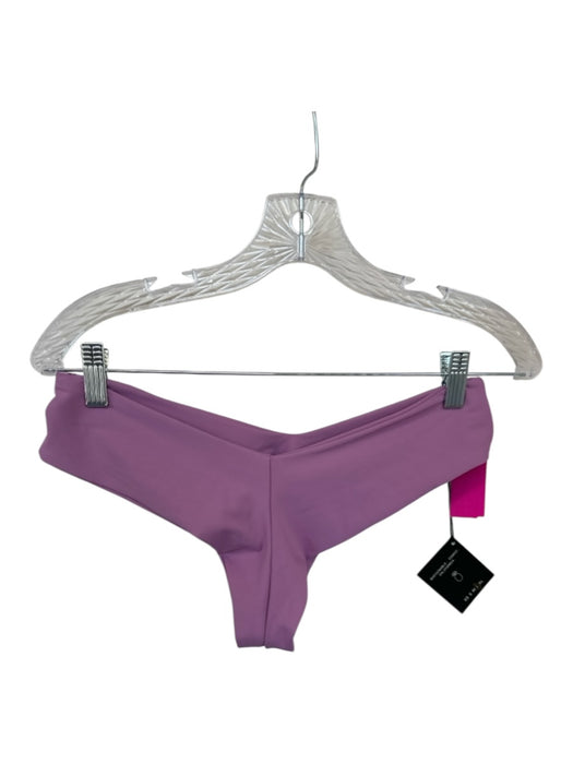 Skatie Brand Size L/XL Purple Recycled Polyester Blend Cheeky Bikini Swimsuit Purple / L/XL
