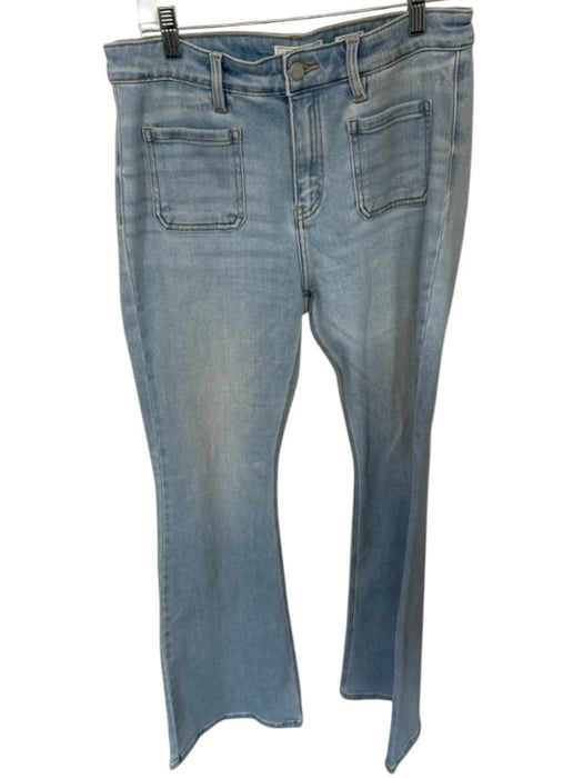 KanCan Size 29 Light Wash Cotton Blend High Waist Flare Front Pockets Jeans Light Wash / 29