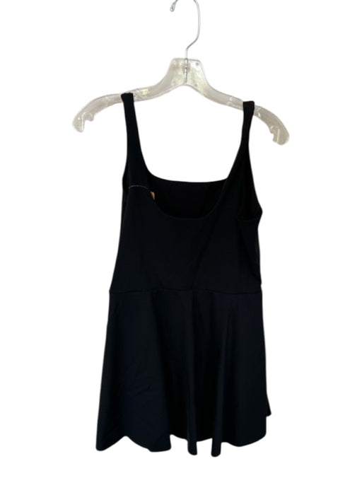 Spanx Size L Black Nylon Blend Sleeveless Mini Athletic Dress Black / L