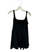 Spanx Size L Black Nylon Blend Sleeveless Mini Athletic Dress Black / L